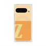 Premium Square Case with Pixelsnap［ Original - initial two tone - Z orange ］