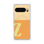Premium Square Case with Pixelsnap［ Original - initial two tone - Z orange ］