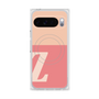 Premium Square Case with Pixelsnap［ Original - initial two tone - Z pink ］
