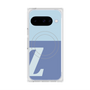 Premium Square Case with Pixelsnap［ Original - initial two tone - Z blue ］