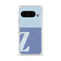 Premium Square Case with Pixelsnap［ Original - initial two tone - Z blue ］