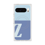 Premium Square Case with Pixelsnap［ Original - initial two tone - Z blue ］