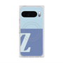 Premium Square Case with Pixelsnap［ Original - initial two tone - Z blue ］