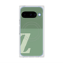 Premium Square Case with Pixelsnap［ Original - initial two tone - Z green ］