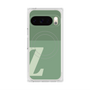 Premium Square Case with Pixelsnap［ Original - initial two tone - Z green ］