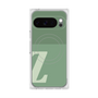 Premium Square Case with Pixelsnap［ Original - initial two tone - Z green ］