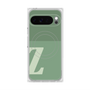 Premium Square Case with Pixelsnap［ Original - initial two tone - Z green ］