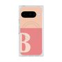 Premium Square Case with Pixelsnap［ Original - initial two tone - B pink ］