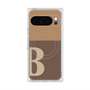 Premium Square Case with Pixelsnap［ Original - initial two tone - B brown ］