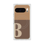 Premium Square Case with Pixelsnap［ Original - initial two tone - B brown ］