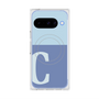 Premium Square Case with Pixelsnap［ Original - initial two tone - C blue ］