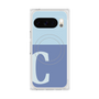 Premium Square Case with Pixelsnap［ Original - initial two tone - C blue ］