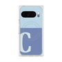 Premium Square Case with Pixelsnap［ Original - initial two tone - C blue ］