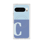 Premium Square Case with Pixelsnap［ Original - initial two tone - C blue ］