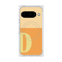 Premium Square Case with Pixelsnap［ Original - initial two tone - D orange ］
