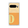 Premium Square Case with Pixelsnap［ Original - initial two tone - D orange ］