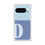 Premium Square Case with Pixelsnap［ Original - initial two tone - D blue ］