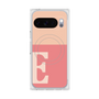 Premium Square Case with Pixelsnap［ Original - initial two tone - E pink ］