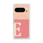 Premium Square Case with Pixelsnap［ Original - initial two tone - E pink ］