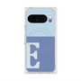 Premium Square Case with Pixelsnap［ Original - initial two tone - E blue ］