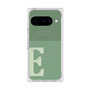 Premium Square Case with Pixelsnap［ Original - initial two tone - E green ］