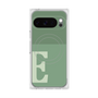 Premium Square Case with Pixelsnap［ Original - initial two tone - E green ］