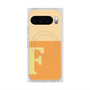 Premium Square Case with Pixelsnap［ Original - initial two tone - F orange ］