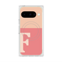 Premium Square Case with Pixelsnap［ Original - initial two tone - F pink ］