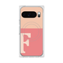 Premium Square Case with Pixelsnap［ Original - initial two tone - F pink ］