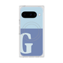 Premium Square Case with Pixelsnap［ Original - initial two tone - G blue ］
