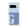 Premium Square Case with Pixelsnap［ Original - initial two tone - G blue ］