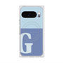 Premium Square Case with Pixelsnap［ Original - initial two tone - G blue ］