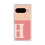 Premium Square Case with Pixelsnap［ Original - initial two tone - H pink ］