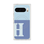 Premium Square Case with Pixelsnap［ Original - initial two tone - H blue ］