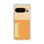 Premium Square Case with Pixelsnap［ Original - initial two tone - I orange ］