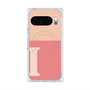 Premium Square Case with Pixelsnap［ Original - initial two tone - I pink ］