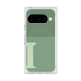 Premium Square Case with Pixelsnap［ Original - initial two tone - I green ］