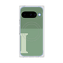 Premium Square Case with Pixelsnap［ Original - initial two tone - I green ］