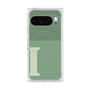 Premium Square Case with Pixelsnap［ Original - initial two tone - I green ］