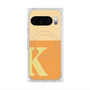 Premium Square Case with Pixelsnap［ Original - initial two tone - K orange ］