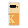 Premium Square Case with Pixelsnap［ Original - initial two tone - K orange ］