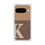 Premium Square Case with Pixelsnap［ Original - initial two tone - K brown ］