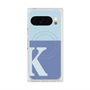 Premium Square Case with Pixelsnap［ Original - initial two tone - K blue ］