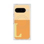 Premium Square Case with Pixelsnap［ Original - initial two tone - L orange ］