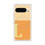 Premium Square Case with Pixelsnap［ Original - initial two tone - L orange ］
