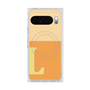Premium Square Case with Pixelsnap［ Original - initial two tone - L orange ］