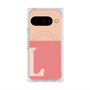 Premium Square Case with Pixelsnap［ Original - initial two tone - L pink ］