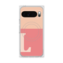 Premium Square Case with Pixelsnap［ Original - initial two tone - L pink ］