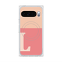 Premium Square Case with Pixelsnap［ Original - initial two tone - L pink ］