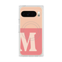 Premium Square Case with Pixelsnap［ Original - initial two tone - M pink ］